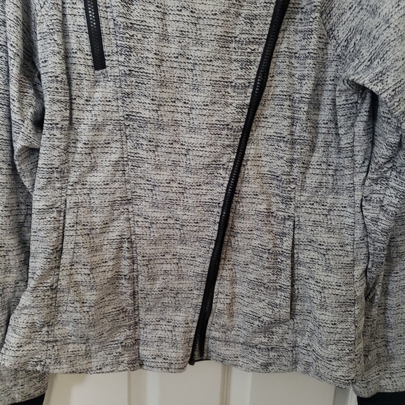 ⭐ Mondetta Grand Prix Moto Mondial Jacket Size Large black and white marled - Picture 3 of 11